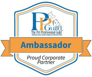 Pet Professional Guild Ambassador Proud Corporate Partner Logo